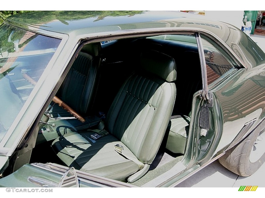 1969 Camaro Z28 Coupe - Fathom Green / Medium Green photo #37