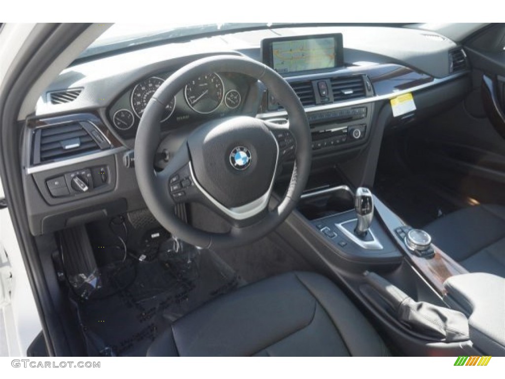 2015 3 Series 328i Sedan - Alpine White / Black photo #7