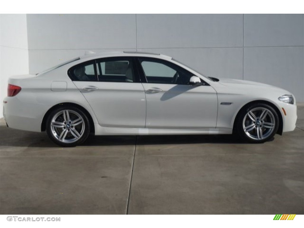 Alpine White 2015 BMW 5 Series 535i Sedan Exterior Photo #97062388