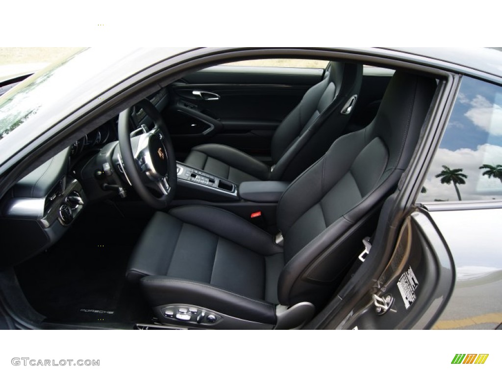 2014 Porsche 911 Turbo S Coupe Front Seat Photo #97063202