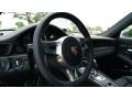 Black 2014 Porsche 911 Turbo S Coupe Steering Wheel
