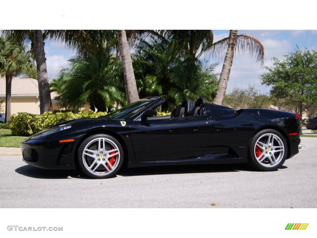 Nero (Black) 2008 Ferrari F430 Spider F1 Exterior Photo #97063637