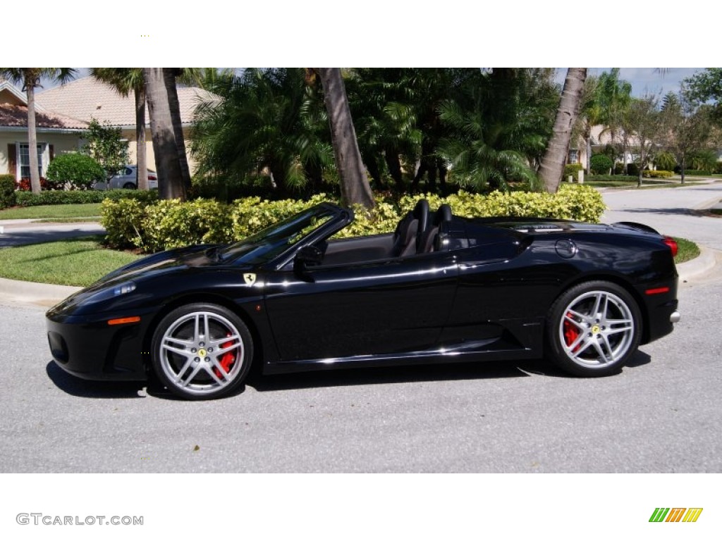 Nero (Black) 2008 Ferrari F430 Spider F1 Exterior Photo #97063790