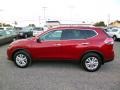2014 Cayenne Red Nissan Rogue SV AWD  photo #4