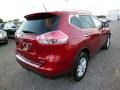 2014 Cayenne Red Nissan Rogue SV AWD  photo #7
