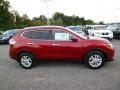 2014 Cayenne Red Nissan Rogue SV AWD  photo #8