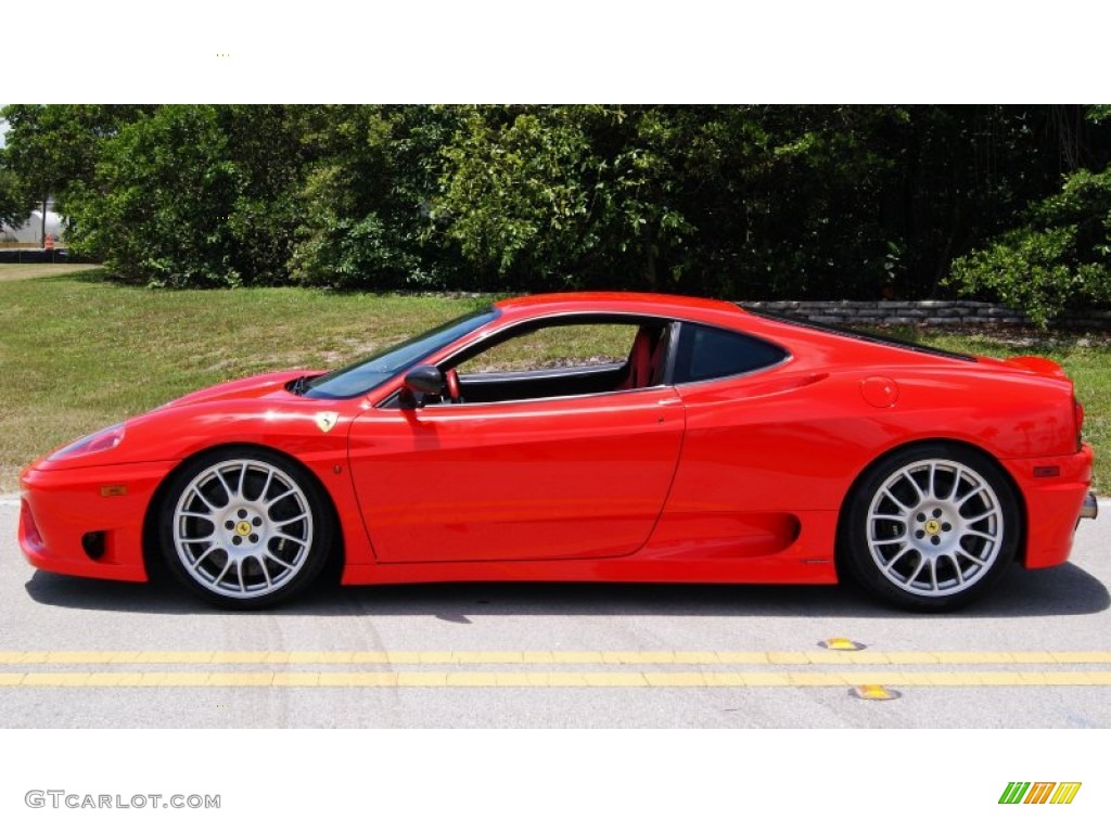Rosso Scuderia (Red) 2004 Ferrari 360 Challenge Stradale F1 Exterior Photo #97065143