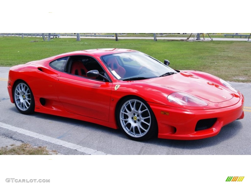 Rosso Scuderia (Red) 2004 Ferrari 360 Challenge Stradale F1 Exterior Photo #97065170