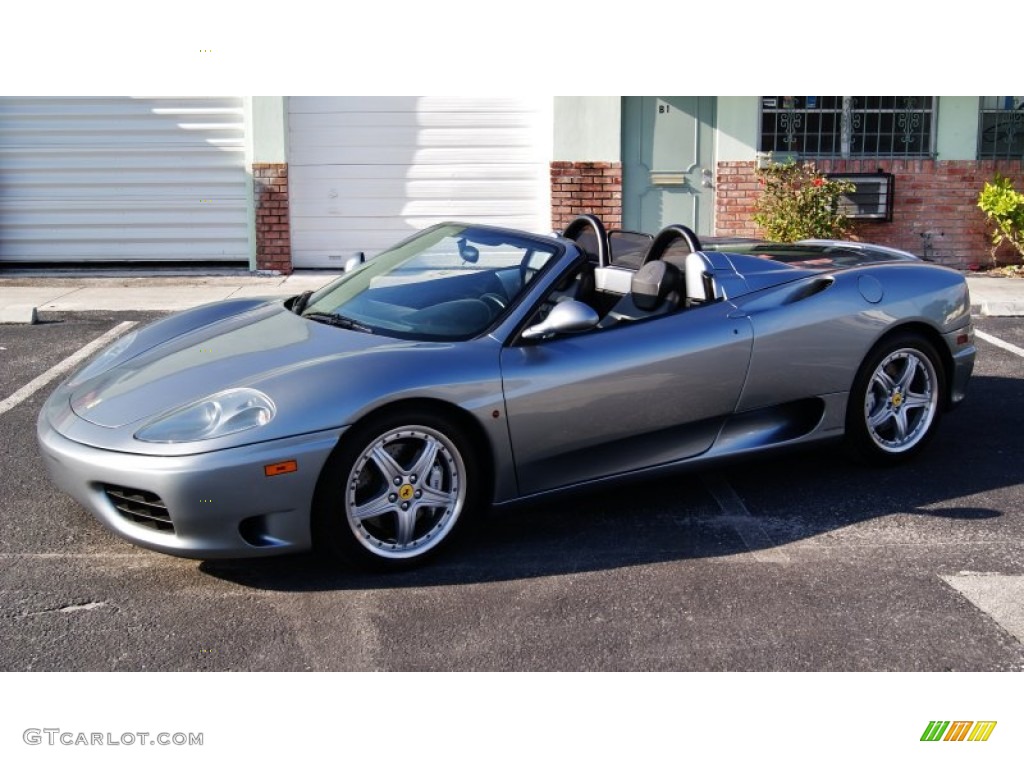 Grigio Titanio Metallic 2004 Ferrari 360 Spider F1 Exterior Photo #97065473