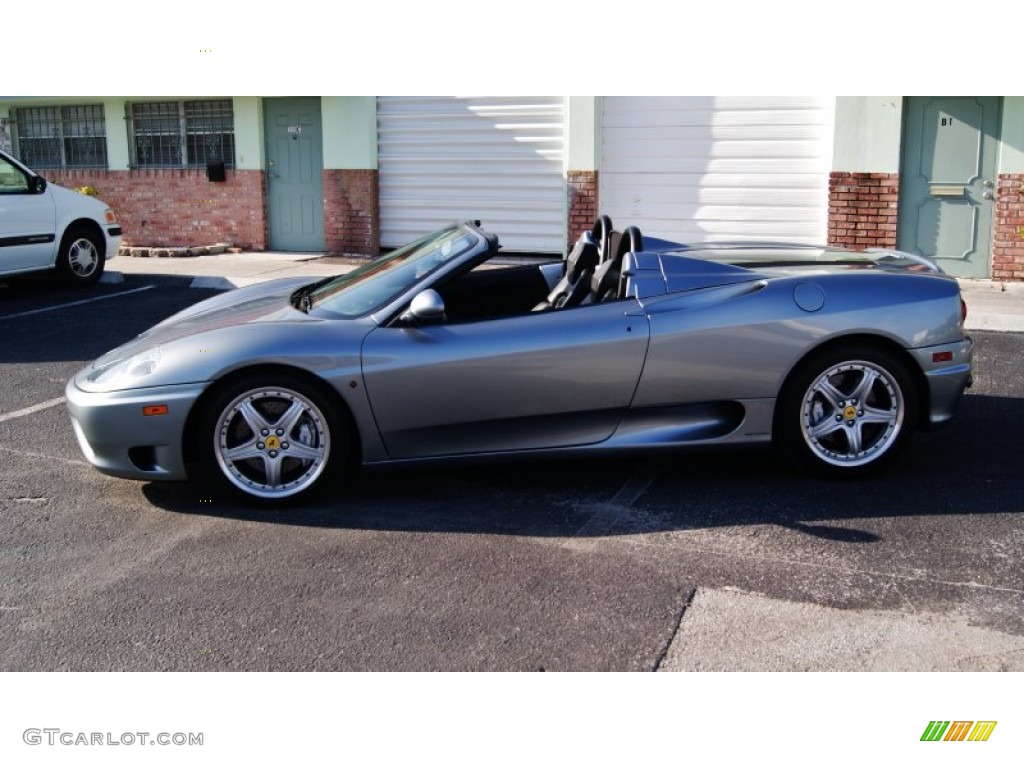 Grigio Titanio Metallic 2004 Ferrari 360 Spider F1 Exterior Photo #97065479