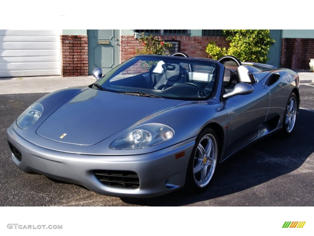 Grigio Titanio Metallic 2004 Ferrari 360 Spider F1 Exterior Photo #97065497