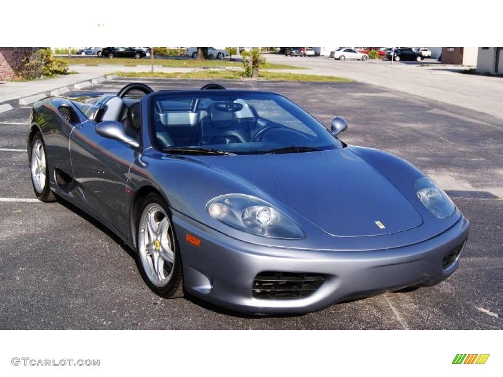 Grigio Titanio Metallic 2004 Ferrari 360 Spider F1 Exterior Photo #97065521
