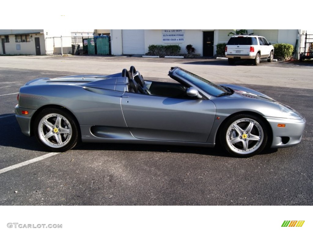 Grigio Titanio Metallic 2004 Ferrari 360 Spider F1 Exterior Photo #97065587
