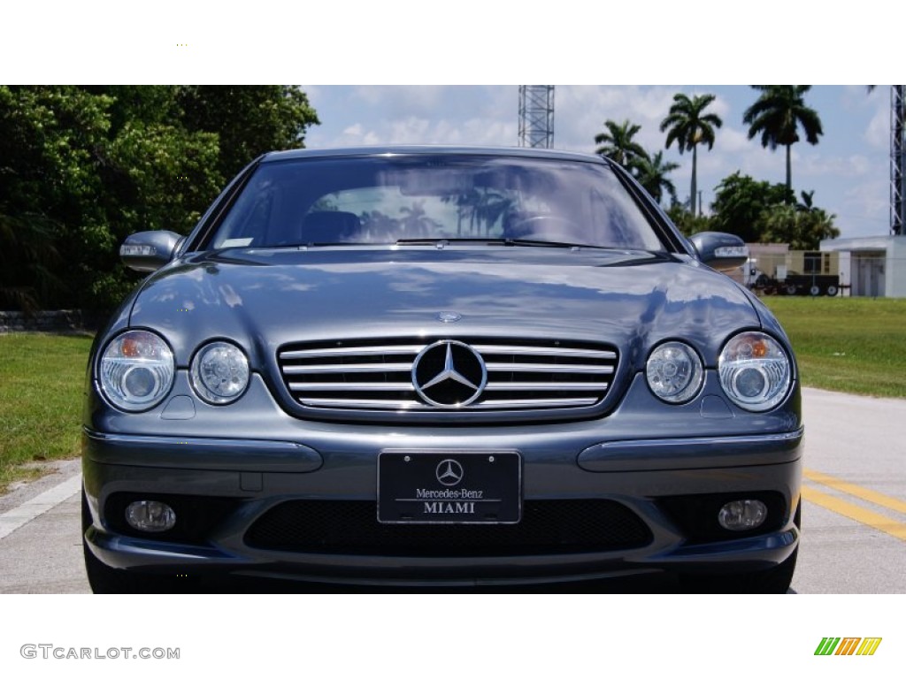 2005 CL 55 AMG - Flint Grey Metallic / Charcoal photo #2