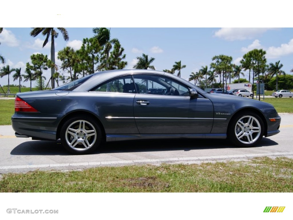 Flint Grey Metallic 2005 Mercedes-Benz CL 55 AMG Exterior Photo #97065965