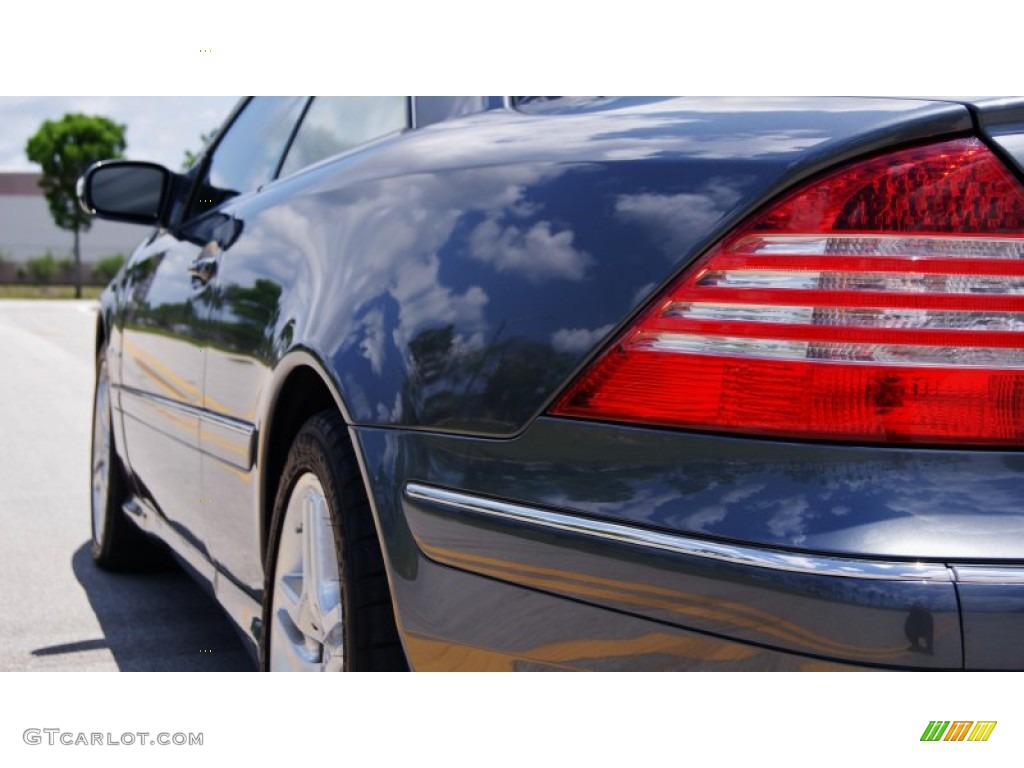 2005 CL 55 AMG - Flint Grey Metallic / Charcoal photo #6
