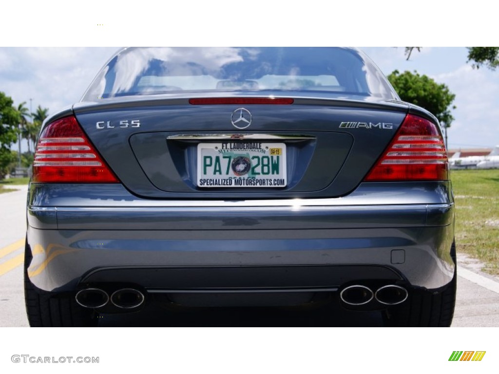 2005 CL 55 AMG - Flint Grey Metallic / Charcoal photo #7