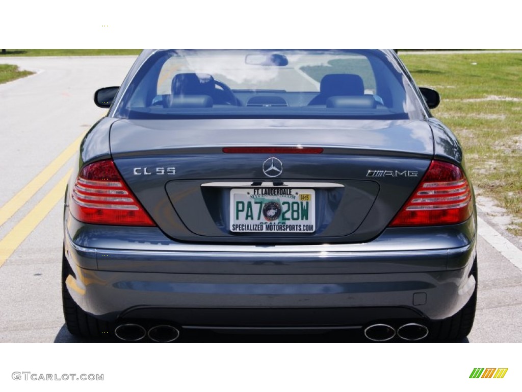 2005 CL 55 AMG - Flint Grey Metallic / Charcoal photo #8
