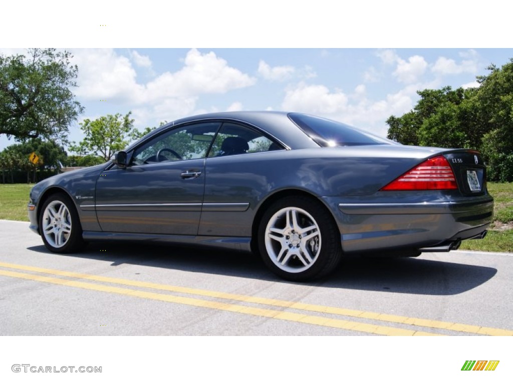 2005 CL 55 AMG - Flint Grey Metallic / Charcoal photo #9