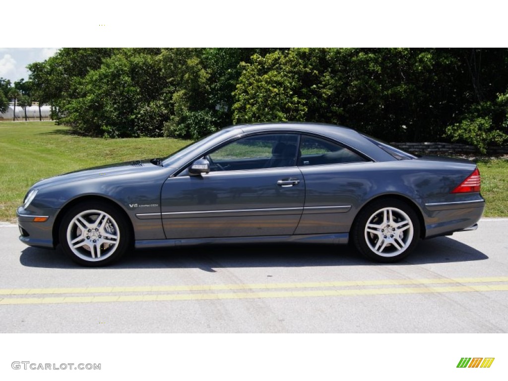 2005 CL 55 AMG - Flint Grey Metallic / Charcoal photo #11