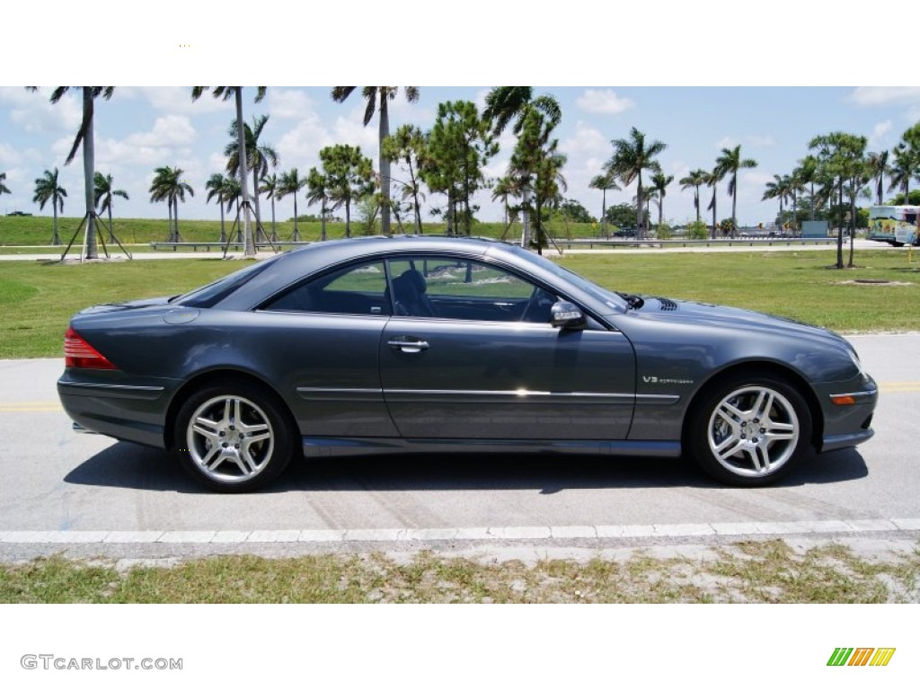 2005 CL 55 AMG - Flint Grey Metallic / Charcoal photo #15