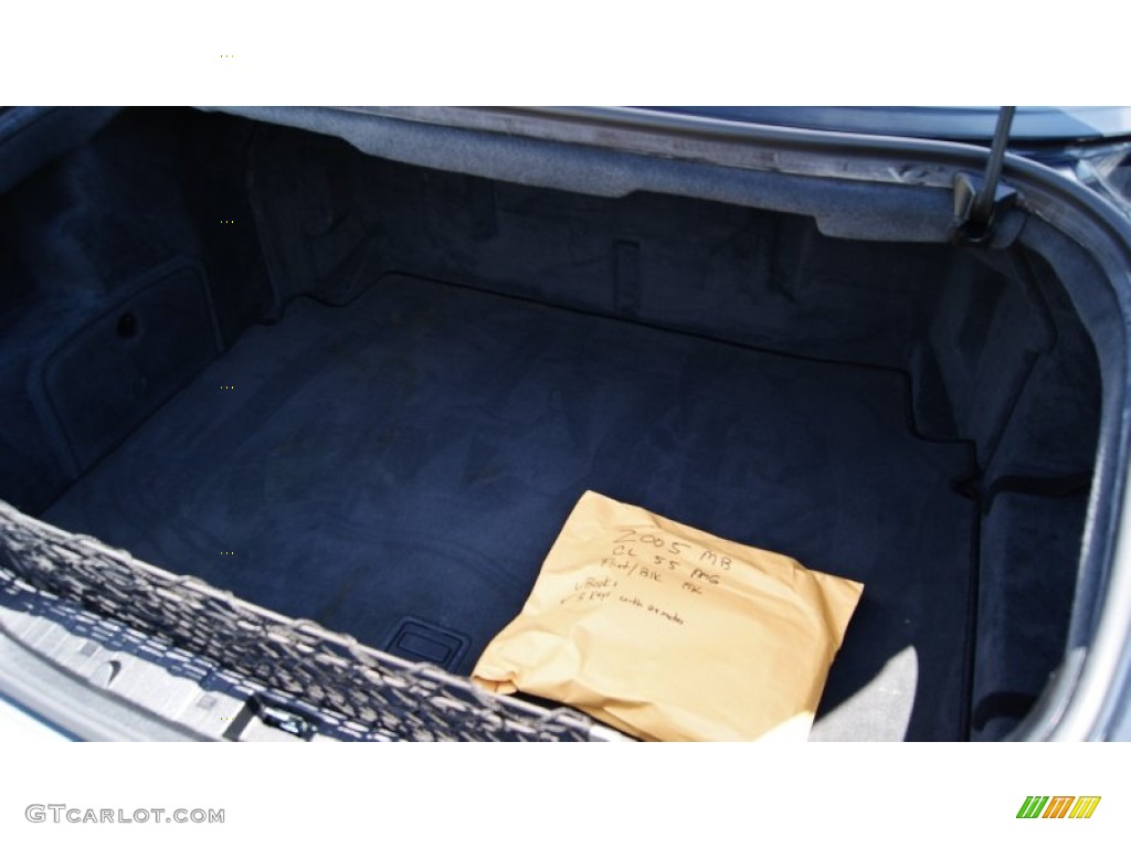 2005 CL 55 AMG - Flint Grey Metallic / Charcoal photo #21
