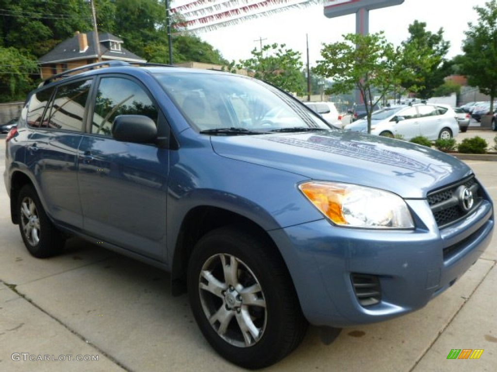 Pacific Blue Metallic 2011 Toyota RAV4 I4 4WD Exterior Photo #97066715