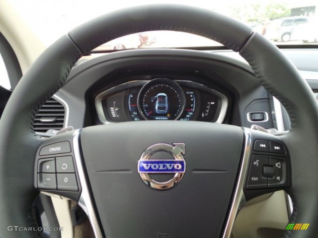 2015 XC60 T6 AWD - Savile Grey Metallic / Soft Beige photo #21