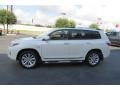 2012 Blizzard White Pearl Toyota Highlander Hybrid Limited 4WD  photo #4