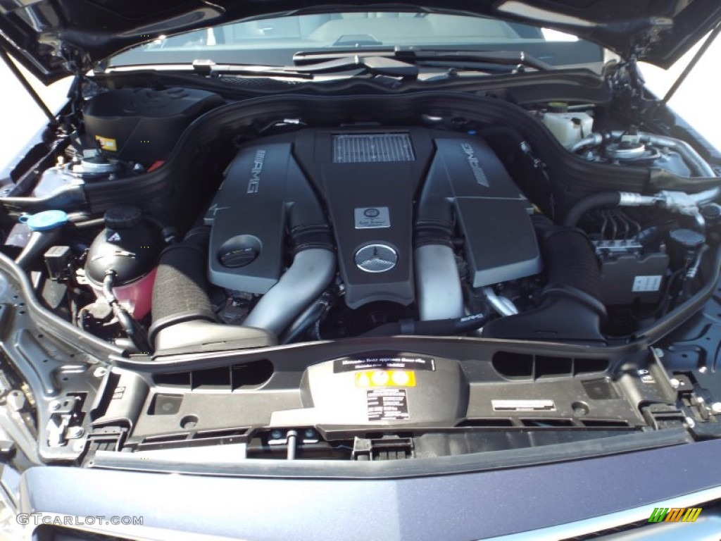 2014 Mercedes-Benz E 63 AMG Wagon Engine Photos