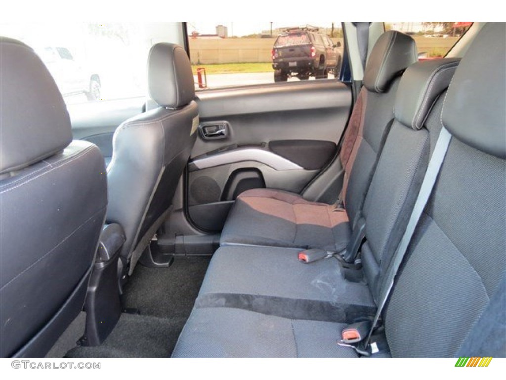 2010 Outlander SE - Cosmic Blue Metallic / Black photo #12
