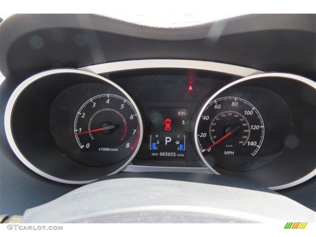 2010 Outlander SE - Cosmic Blue Metallic / Black photo #16