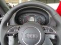 Titanium Gray 2015 Audi A3 2.0 Premium Plus quattro Cabriolet Steering Wheel