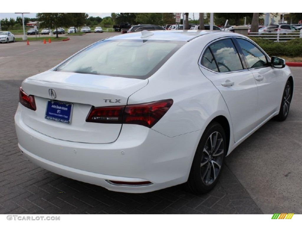 2015 TLX 3.5 Advance - Bellanova White Pearl / Graystone photo #7