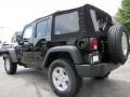 2015 Black Jeep Wrangler Unlimited Sport S 4x4  photo #2