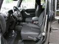 Black 2015 Jeep Wrangler Unlimited Rubicon 4x4 Interior Color
