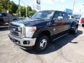 2015 Tuxedo Black Ford F350 Super Duty Lariat Crew Cab 4x4 DRW  photo #4