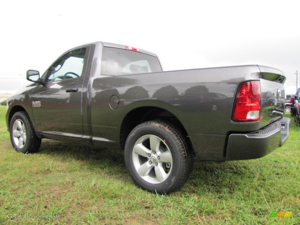 2014 1500 Tradesman Regular Cab - Granite Crystal Metallic / Black/Diesel Gray photo #2