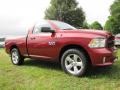 2014 Deep Cherry Red Crystal Pearl Ram 1500 Tradesman Regular Cab  photo #4