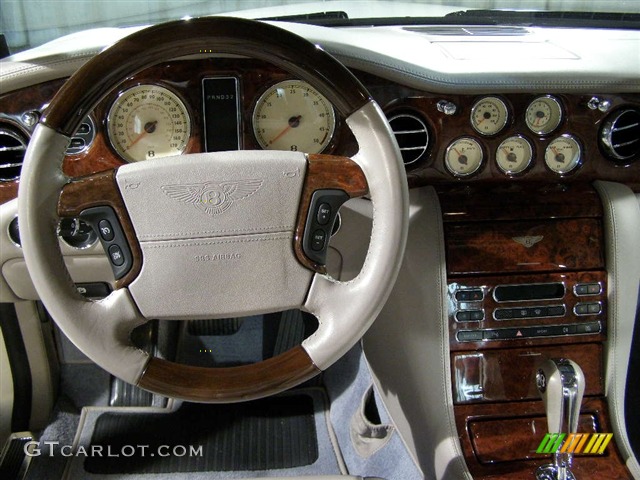 2005 Bentley Arnage R Mulliner, Silver Storm / Cinder/Burr Walnut, Wood Steering Wheel, Gauges 2005 Bentley Arnage R Mulliner Parts