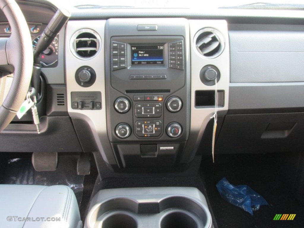 2014 F150 XLT SuperCrew - Ingot Silver / Steel Grey photo #29