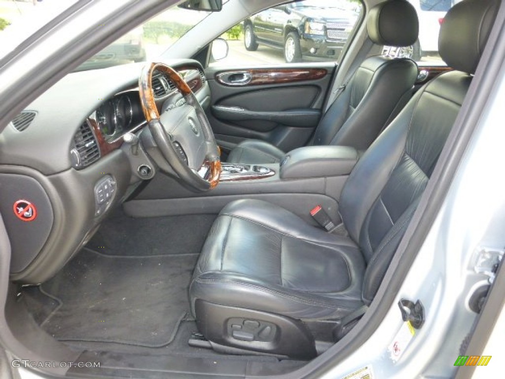 2007 XJ XJ8 - Liquid Silver Metallic / Charcoal photo #2