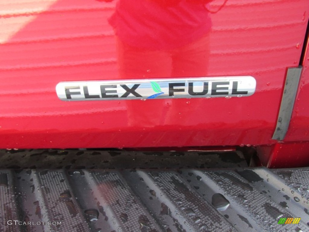 2014 F150 XLT SuperCrew - Ruby Red / Steel Grey photo #18