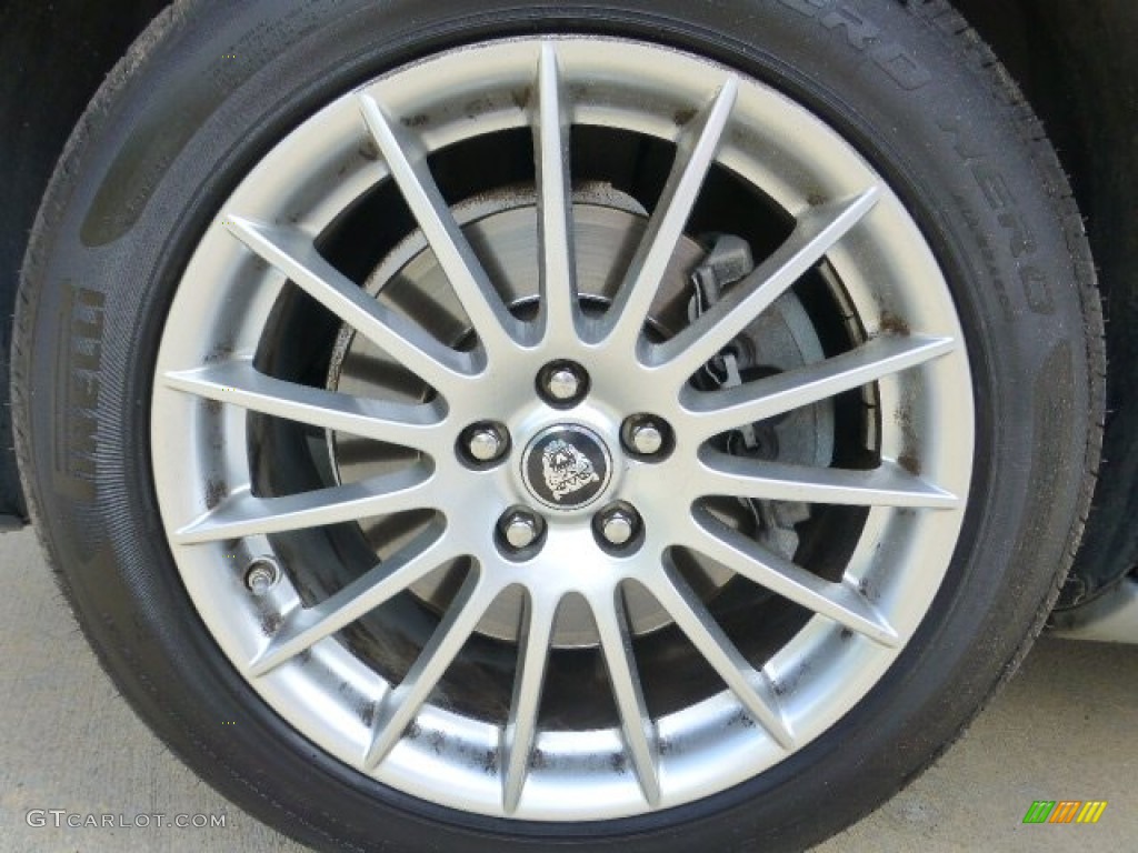2007 XJ XJ8 - Liquid Silver Metallic / Charcoal photo #46