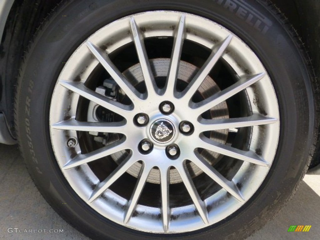 2007 XJ XJ8 - Liquid Silver Metallic / Charcoal photo #47