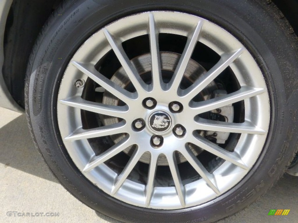 2007 XJ XJ8 - Liquid Silver Metallic / Charcoal photo #49