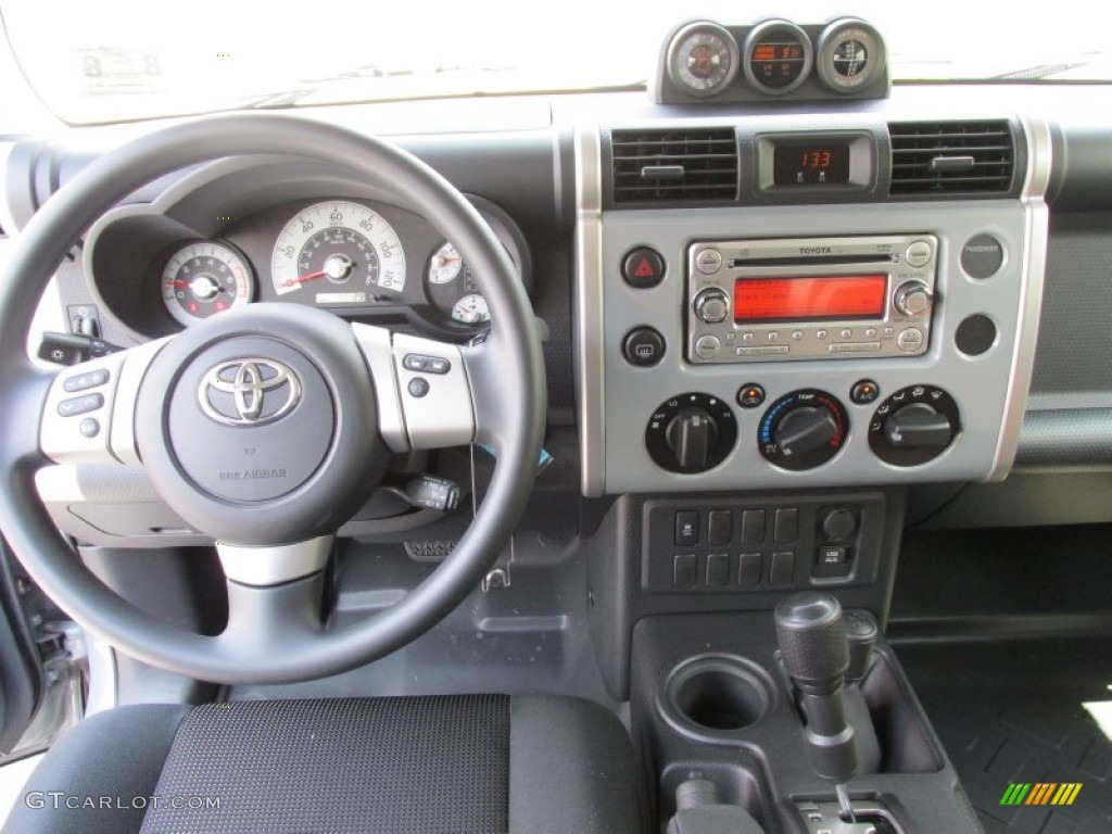 2014 FJ Cruiser 4WD - Cement Gray / Dark Charcoal photo #28