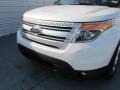 2014 White Platinum Ford Explorer XLT  photo #10