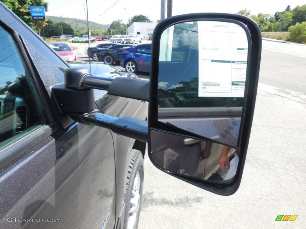 2015 Silverado 2500HD LT Crew Cab 4x4 - Tungsten Metallic / Jet Black photo #10