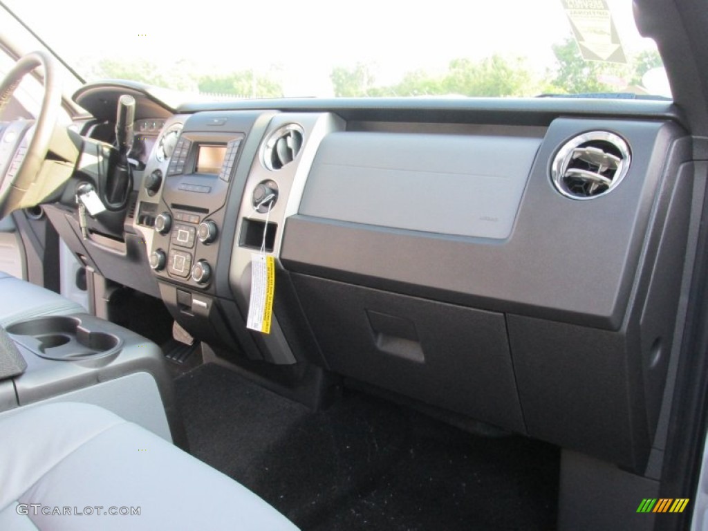 2014 F150 XLT SuperCrew - Oxford White / Steel Grey photo #20